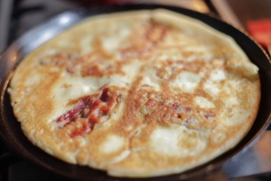 Amsterdam: Rzemieślnicze holenderskie naleśniki w uroczym domu nad kanałem