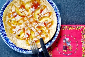 Amsterdam: Rzemieślnicze holenderskie naleśniki w uroczym domu nad kanałem