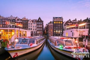 Amsterdam: Cruise & Nightlife Ticket with Drinks