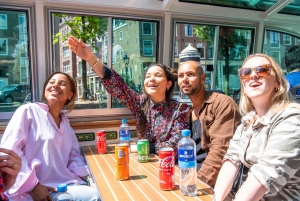 Amsterdam : Croisière sur les canaux avec audioguide