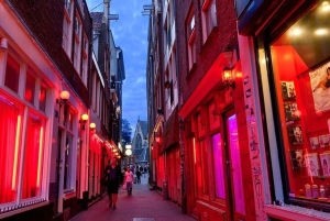 Amsterdam: Rundvandring på Dam och Red Light District