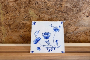 Amesterdão: Oficina de pintura de azulejos azuis de Delft