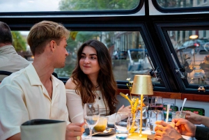 Amsterdam: Dinner Cruise with 4-Course Menu