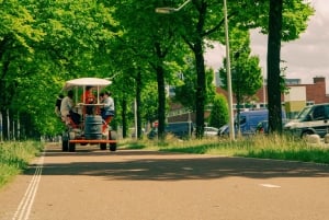 Amsterdam: Dutch Beer Bike Blast Tour with Onboard Bar