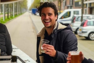 Amsterdam: Dutch Beer Bike Blast Tour with Onboard Bar