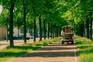 Amsterdam: Dutch Beer Bike Blast Tour with Onboard Bar