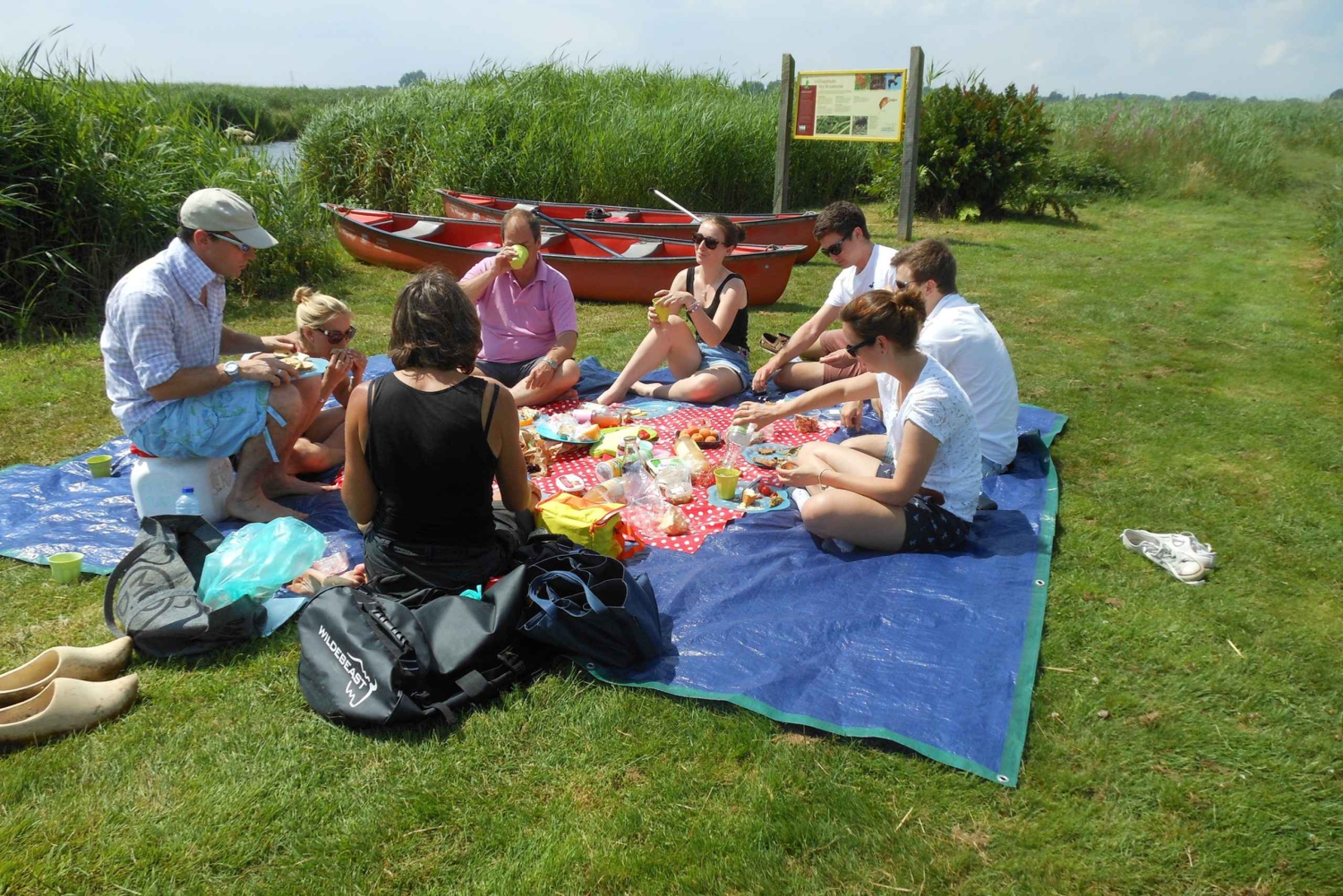 Amsterdam: Dutch Countryside Sunset Canoe Tour