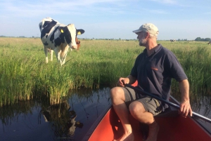 Amsterdam: Dutch Countryside Sunset Canoe Tour