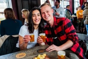 アムステルダム：チーズとスナック付きガイド付きクラフトビール試飲会