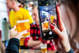 アムステルダム：チーズとスナック付きガイド付きクラフトビール試飲会