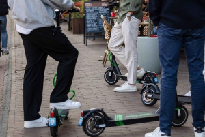 Amsterdam: tour in e-scooter Tour dei canali dorati (2 ore)