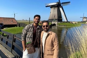 Amsterdam: wczesna wycieczka, wiatrak i degustacja serów w małej grupie