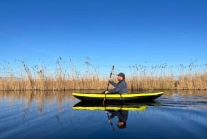 Wschodnie Wyspy i Docklands w Amsterdamie; wycieczka kajakowa z przewodnikiem