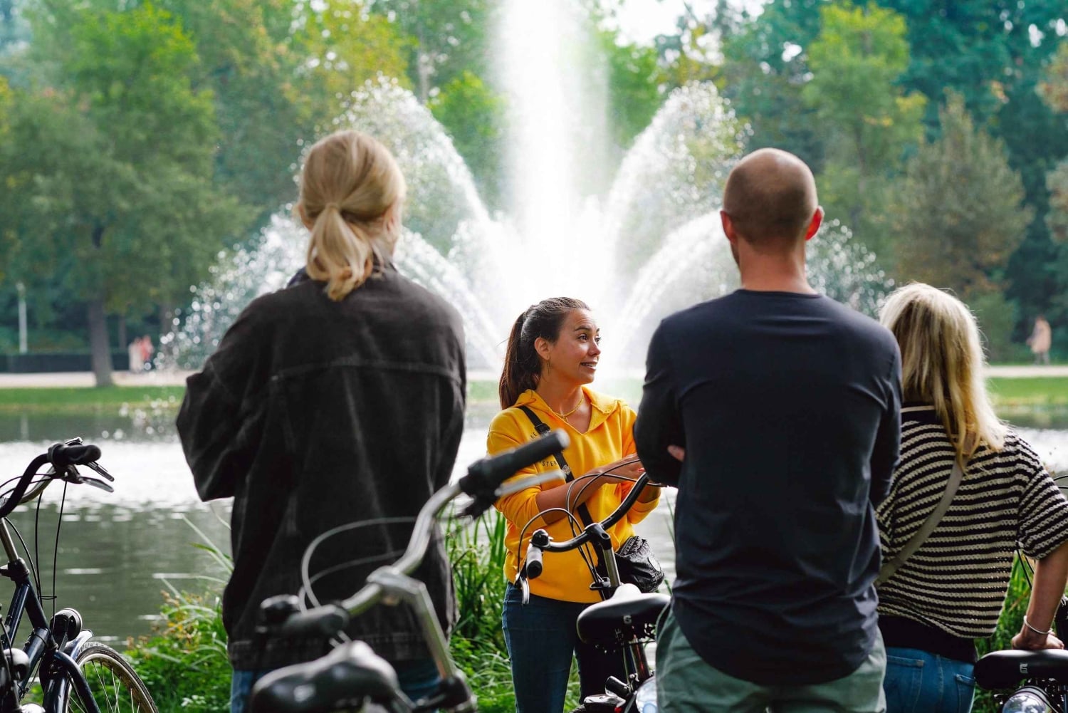 Sykkeltur med det viktigste i Amsterdam, 1,5 timer