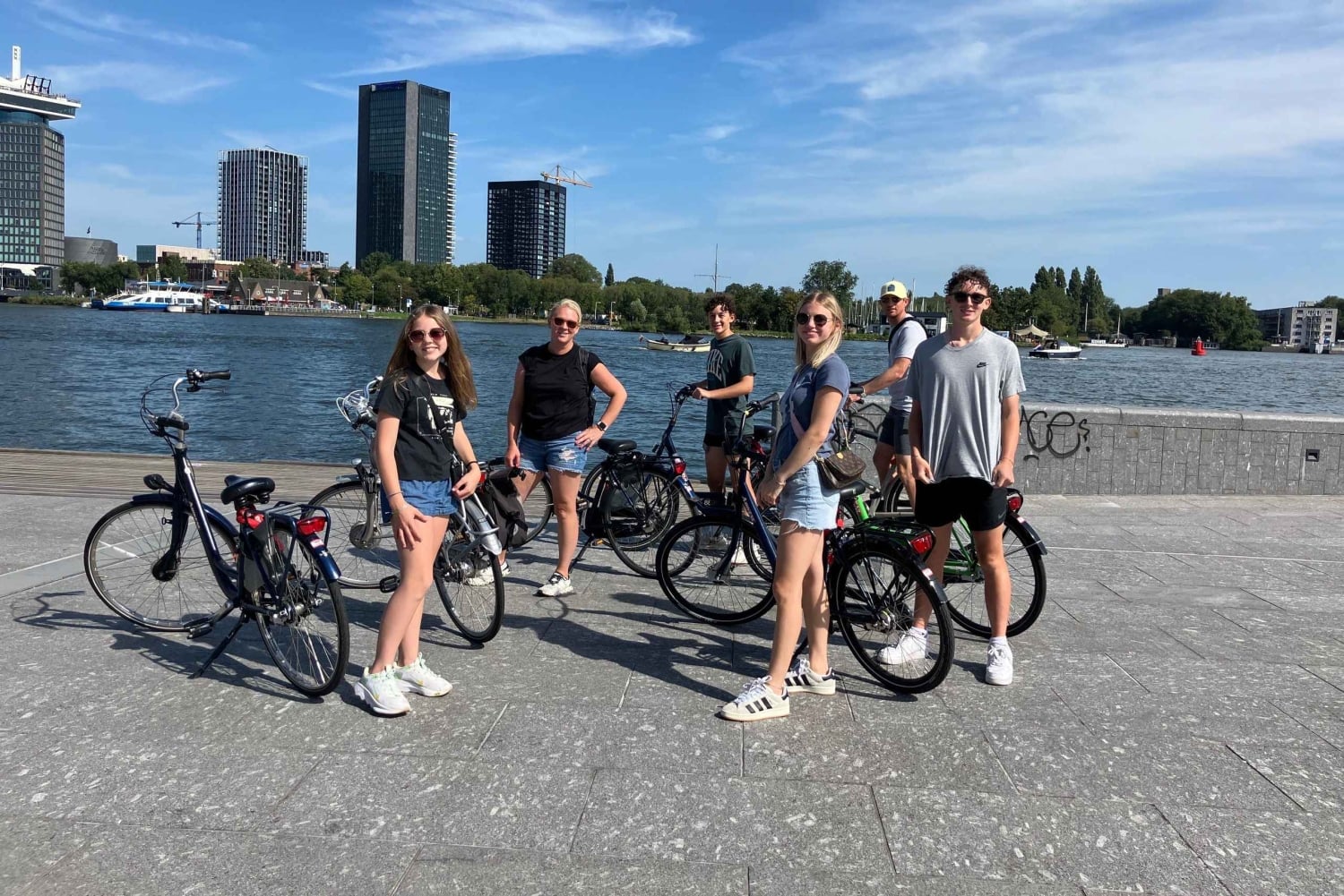 Sykkeltur med det viktigste i Amsterdam, 1,5 timer