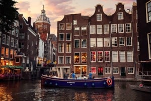 Amsterdam: Evening Candle Light Cruise With Wine & Cheese
