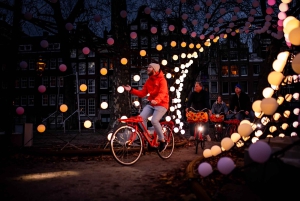 Amsterdam: wieczorna wycieczka rowerowa z przewodnikiem