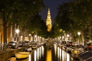 Amsterdam: wieczorna wycieczka rowerowa z przewodnikiem