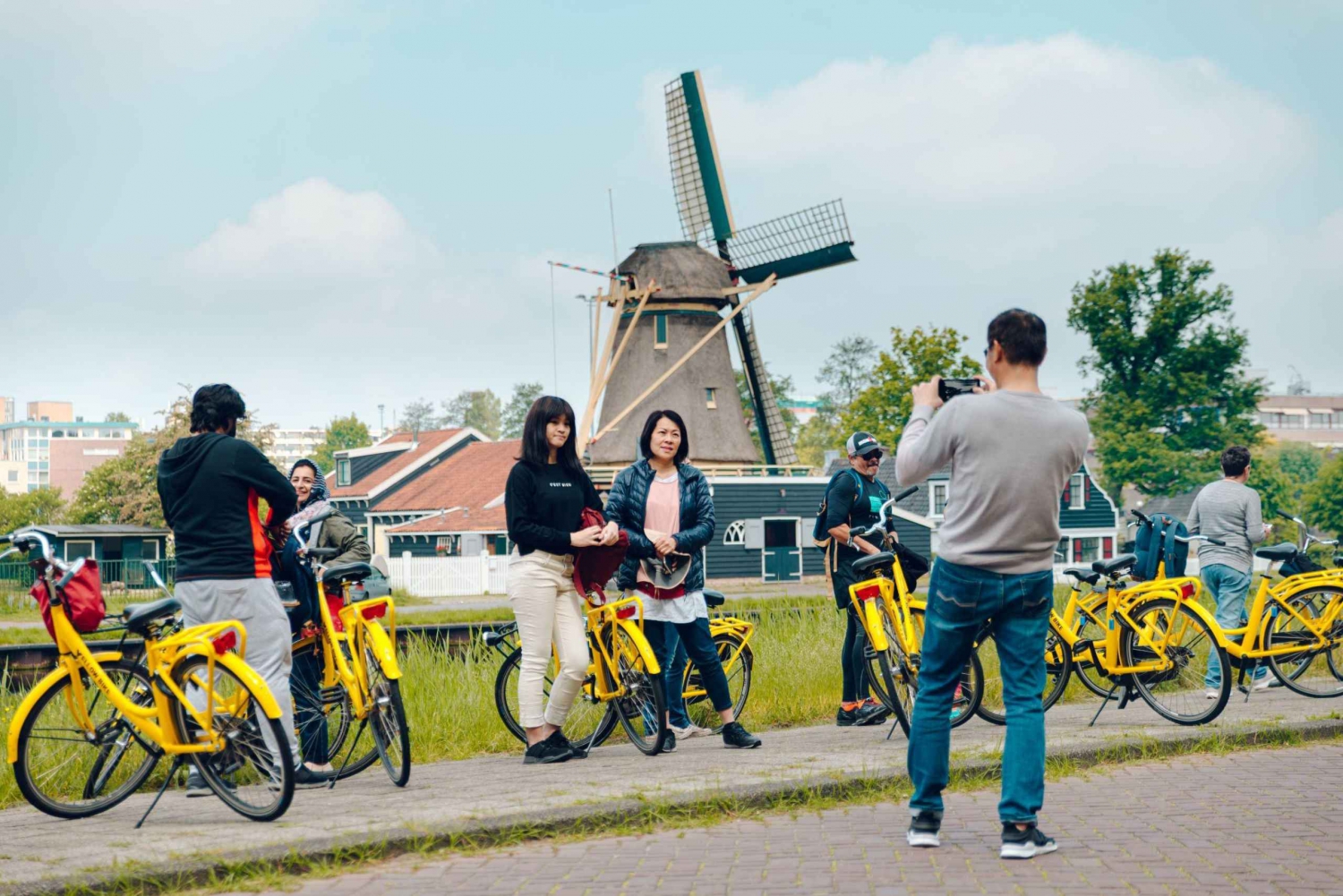Amsterdam: Flucht in die niederländische Landschaft Geführte Fahrradtour