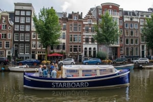 Amsterdam: Food Cruise with Open Bar