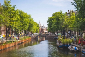 Amsterdam ganztägig: Wandern, Radfahren & Schifffahrt mit Mittagessen