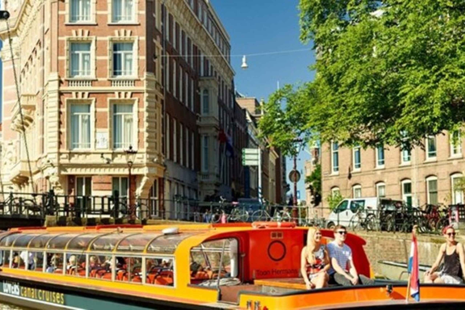 Amsterdam full day: Walking, Biking & Cruising