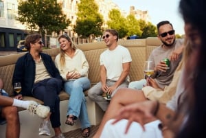 Amsterdam : Croisière sur les canaux avec guide allemand et bar à bord