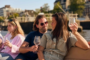 Amsterdam: German Guided Canal Cruise with on Board Bar