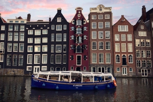 Amsterdam: German Guided Canal Cruise with on Board Bar