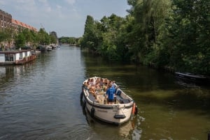 Amsterdam: Crociera sul canale con guida in tedesco e bar a bordo