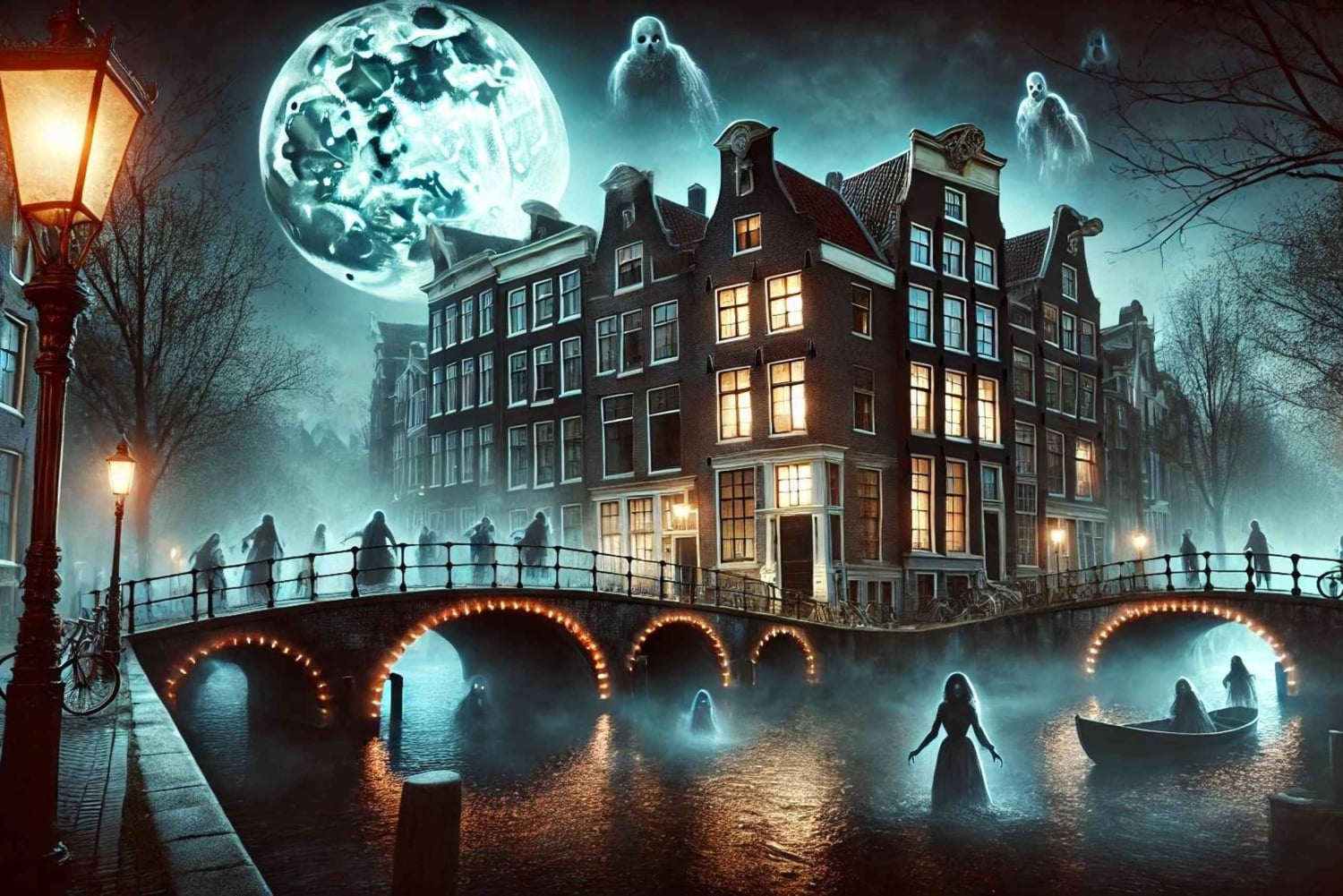 Amsterdam: Spökrundvandring och mörk historia