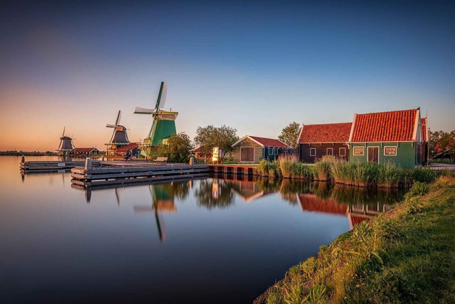 Amsterdam: Giethoorn and Zaanse Schans Day Trip with Guide