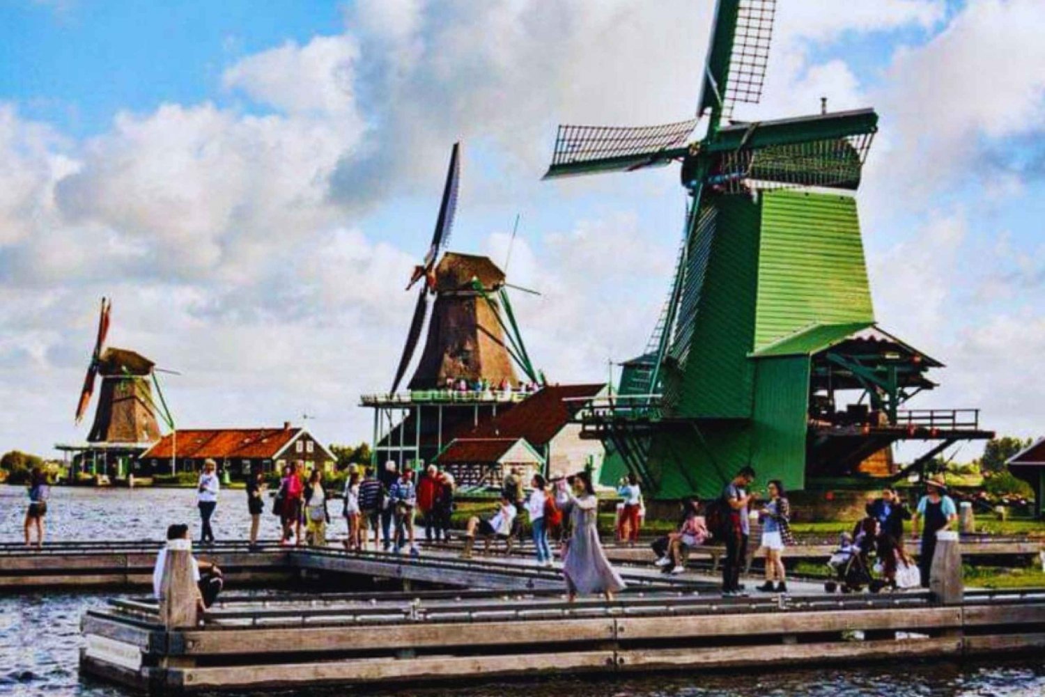 Amsterdam: Giethoorn and Zaanse Schans Windmills Day Tour