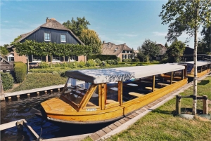 Amsterdam : Giethoorn, croisière en bateau, visite de Afsluitdijk