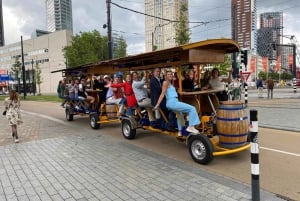 Amsterdam: Guided Beer or Prosecco Bike Tour