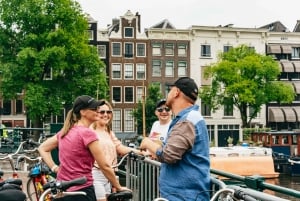 Amsterdam : Visite guidée à vélo du centre d'Amsterdam
