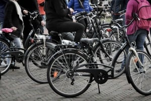 Amsterdam: Guided City Bike Tour in French