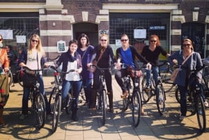 Amsterdam: Guided City Bike Tour in French