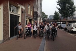 Amsterdam: Guided City Bike Tour in French