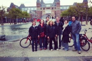 Amsterdam: Guided City Bike Tour in French