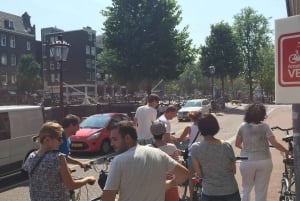 Amsterdam: Guided City Bike Tour in French