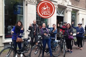 Amsterdam: Guided City Bike Tour in French