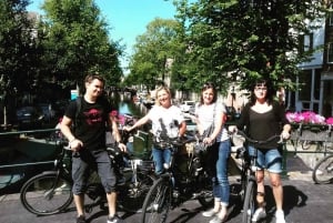 Amsterdam: Guided City Bike Tour in French