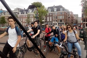 Amsterdam: Guided City Bike Tour in French