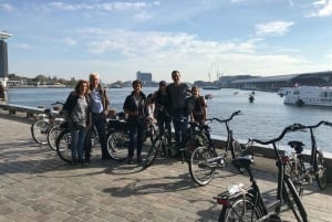 Amsterdam: Guided City Bike Tour in French