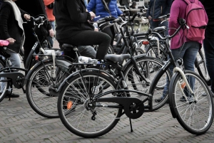 Amsterdam: Tour guiado de la ciudad en bicicleta en francés