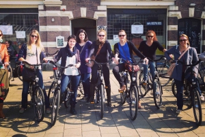 Amsterdam: Tour guiado de la ciudad en bicicleta en francés