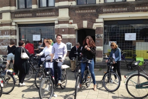 Amsterdam: Tour guiado de la ciudad en bicicleta en francés