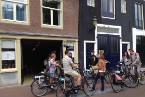 Amsterdam: Tour guiado de la ciudad en bicicleta en francés