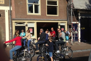 Amsterdam: Tour guiado de la ciudad en bicicleta en francés